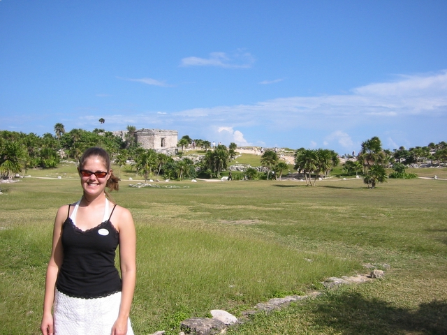 Jess in the ruins